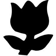 Formalyukasztó 50 mm - Tulipán