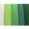 Dekorgumi zöld árnyalatok készlet 10 darabos