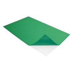 Öntapadós dekorgumi lap zöld