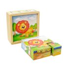 Mesekocka oroszlános 9 darabos