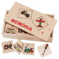 Memória játék járművekkel