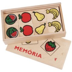 Memória játék gyümölcsökkel