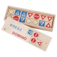 Dominó KRESZ táblákkal