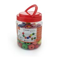 Fa gyöngyfűző színes dobozban