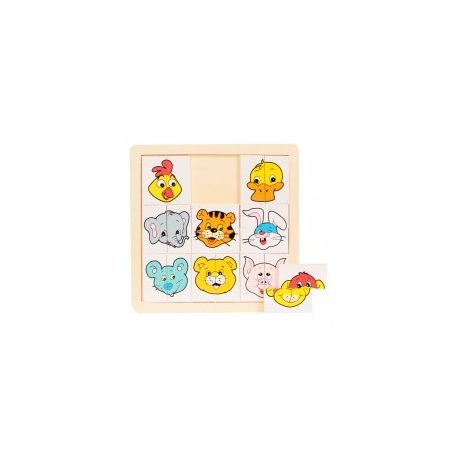 Felezős puzzle csibés