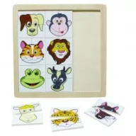 Felezős puzzle kutyás