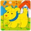 Puzzle 9 darabos kutyás