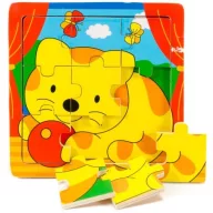 Puzzle 9 darabos cicás