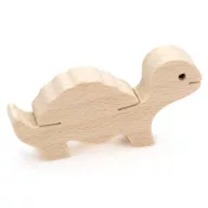 Festhető fa figura Teknős