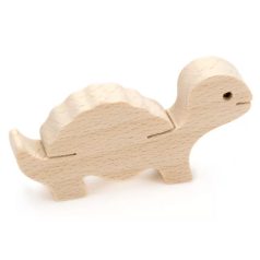 Festhető fa figura Teknős