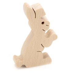 Festhető fa figura Nyuszi