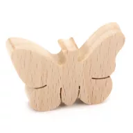 Festhető fa figura Pillangó