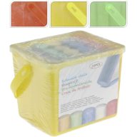 Aszfaltkréta készlet vödörben 20 darabos