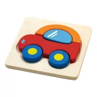 Puzzle magasított autó