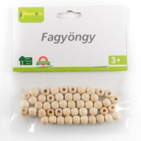 Fagyöngy natúr 6 mm 50 darabos