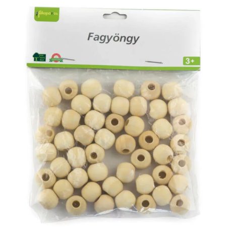 Fagyöngy natúr 16 mm 50 darabos