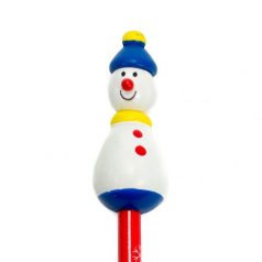 Karácsonyi ceruza hóember dísszel