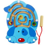 Mágneses golyóvezető kék kutyás