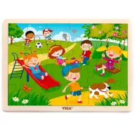 Puzzle négy évszak 24 darabos tavasz