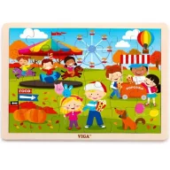 Puzzle négy évszak 24 darabos ősz