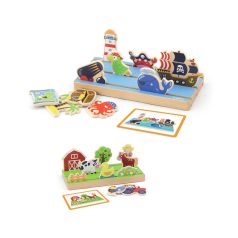 Farm és kalóz építőjáték