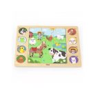 Fa párkereső puzzle farm