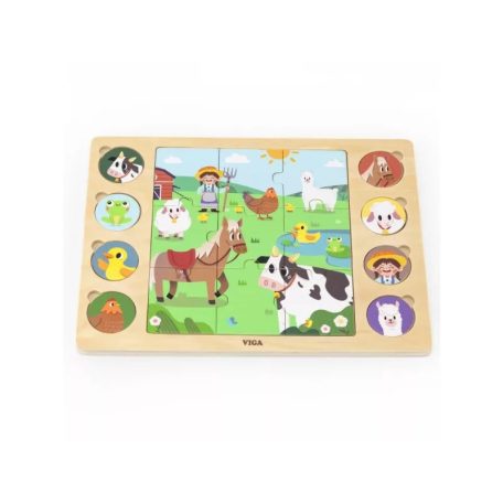 Fa párkereső puzzle farm