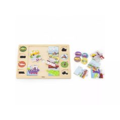 Fa párkereső puzzle járművek