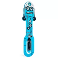 Olvasólámpa könyvjelző Kék robot