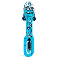 Olvasólámpa könyvjelző Kék robot