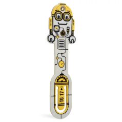 Olvasólámpa könyvjelző Szürke robot