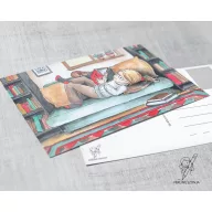 Téli szünet képeslap