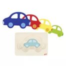 Színes autók kirakó