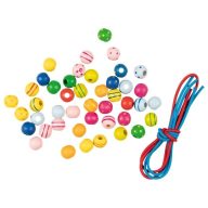 Fa gyöngyfűző készlet