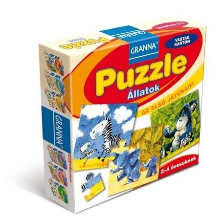 Az első játékaim Puzzle Állatok 