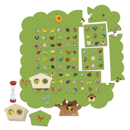 Madárka kereső figyelemfejlesztő játék