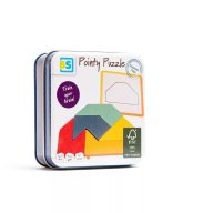 Alakzatok kirakós tangram fából