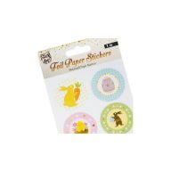 Húsvéti színes matrica