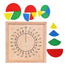 Matematikai oktató játék fából