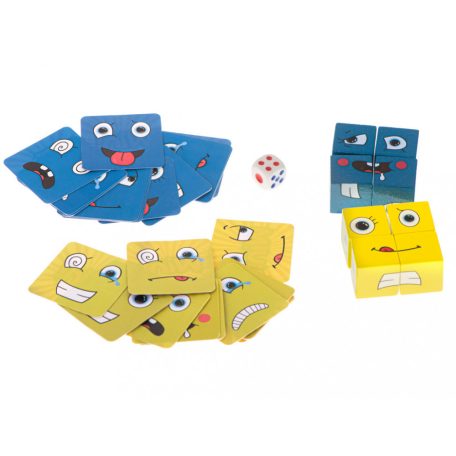 Mosolygós arcok logikai játék 2 színű