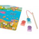 Mágneses horgász játék csipesszel