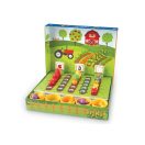 Zöldségfarm szortírozó játék - Veggie farm sorting set