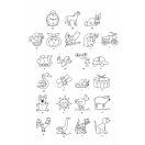 Logopédiai hívóképes nyomda készlet