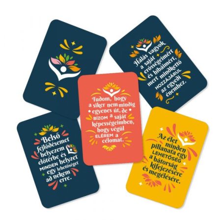 Önbizalom megerősítések kártya