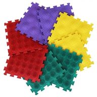 Szenzoros ortopédiai szőnyeg szett 8 darabos Erdő