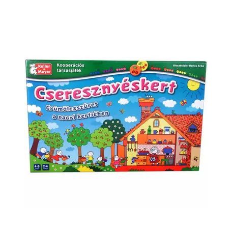 Bogyó és Babóca Cseresznyéskert társasjáték