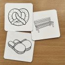 Utolsó hang azonos Hangtani tudatosságot fejlesztő logopédiai memóriajáték