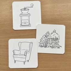   Utolsó szótag azonos Hangtani tudatosságot fejlesztő logopédiai memóriajáték