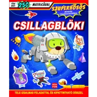 Csillagblöki Szuperhősös matricás foglalkoztatókönyv