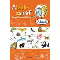 Ablak-zsiráf foglalkoztatókönyv Állatok
